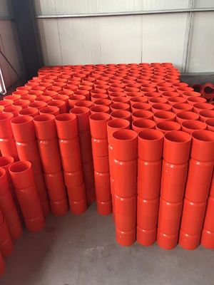 Rubber Cylindrical Slurry Pipe Filler In Black / Red / Customize Color