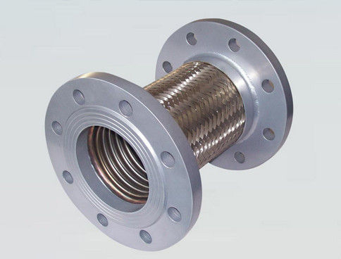 Stainless Steel Flexible DN 1/4-12 Inch Corrugated Metal Hose With Assembly Flange