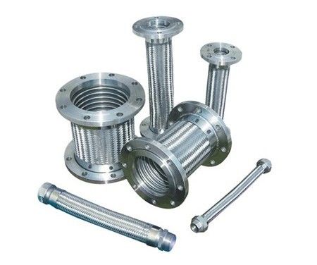 Stainless Steel Flexible DN 1/4-12 Inch Corrugated Metal Hose With Assembly Flange