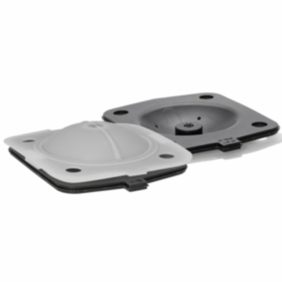 Chất lượng  PTFE Face Peroxide Cured EPDM Backing Rubber Diaphragm Seals CEMU Code 5M Nhà máy