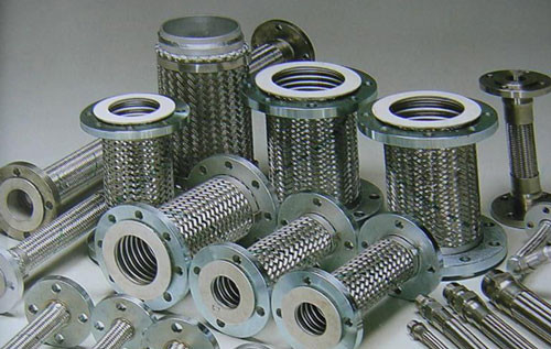 Thép không gỉ linh hoạt DN 1/4-12 Inch ống kim loại lồi với sườn lắp ráp