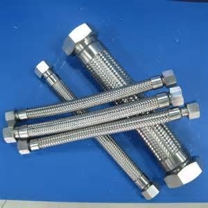 PTFE  kim loại thép không gỉ Ống mềm dẻo Ống giảm sốc