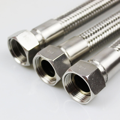Ống mềm bằng thép không gỉ 10mm với tay áo bảo vệ luồn dây cáp