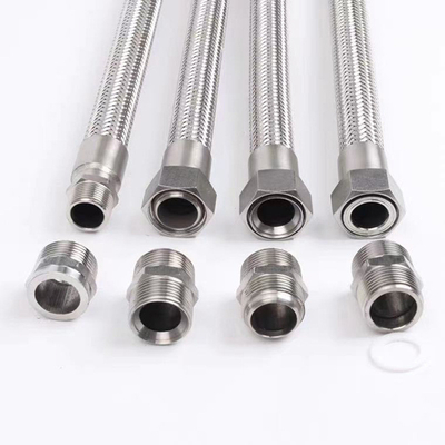 Ống mềm bằng thép không gỉ lót nhựa có độ dày tùy chỉnh 3-12mm