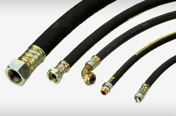 Dây thép bện ống linh hoạt Ống thủy lực công nghiệp áp suất cao 45MPA
