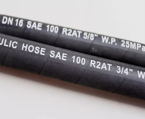 Máy bơm bê tông cuộn ống cao su thủy lực 45MPA