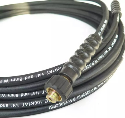 Ống thép bện ống thủy lực Kích thước OEM Áp suất cao 1-100MPa