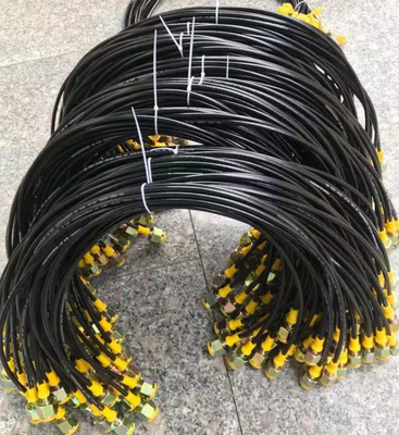 Linh hoạt bện nylon dầu cung cấp không khí ống cao su thủy lực công nghiệp áp suất cao
