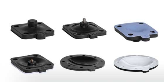 Mã  được gia cố bằng vải 19 Cơ hoành EPDM Giảm hành vi kết dính