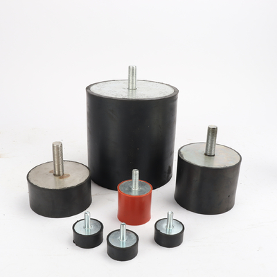 Máy hấp thụ sốc loại cao su Elastomer cho vật liệu màu đen