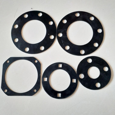 70 Shore A Hardness Goma Flange Gasket Với 25% Bộ nén và các kích thước khác nhau
