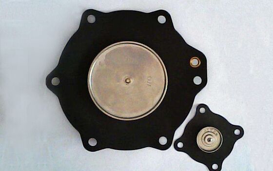 Van xung khí nén van xung màng làm từ cao su Nitrile NBR Áp suất định mức 0.2 đến 0.8 MPa Linh kiện