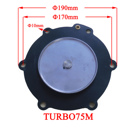 HN-TURBO-75M Vòng đệm cao su cho máy hút bụi dạng túi NR NBR CR FR PTFE EPDM
